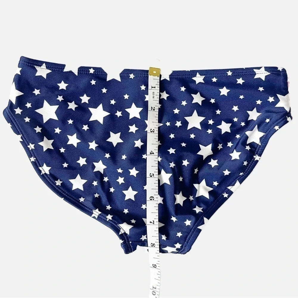 ✨NEW!✨ CAT & JACK Girl’s Stars and Stripes Bikini Bottom - Size Large (10/12)